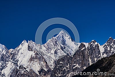 Pakistan Karakoram K2 trekking Stock Photo